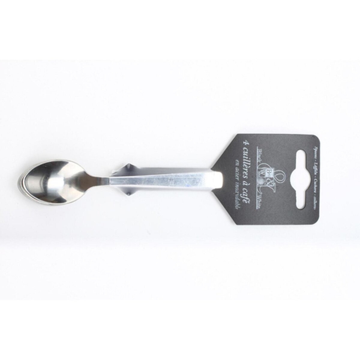 SECRET DE GOURMET 6 petites cuillères Moka - Inox