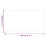 Voir la diapositive 6 : VIDAXL Tapis de couloir gris 100x180 cm