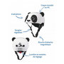 Voir la diapositive 4 : Micro Casque velo et trottinette panda 3D tailleXS