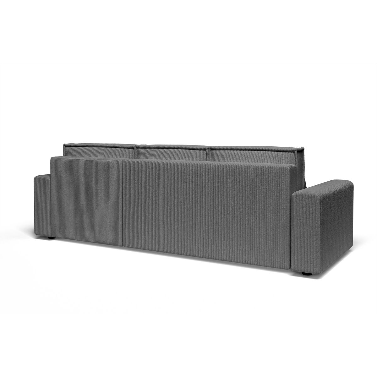 Canapé d'angle convertible et réversible velours côtelé JOY