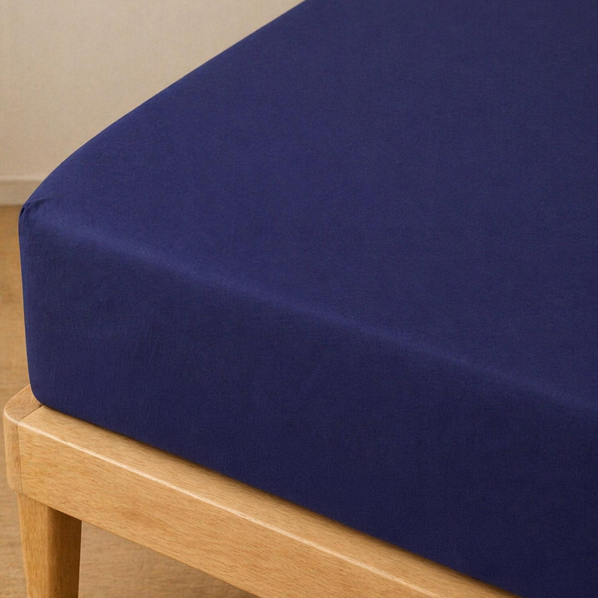 Voir la diapositive 2 : ATELIER DU COTON Parure de drap et drap housse coton 57fils unie