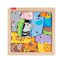 Voir la diapositive 2 : FISHER PRICE Fisher-Price - Puzzle Animaux en Bois - Tri de formes avec 13 pieces - Fisher-Price - JFG10