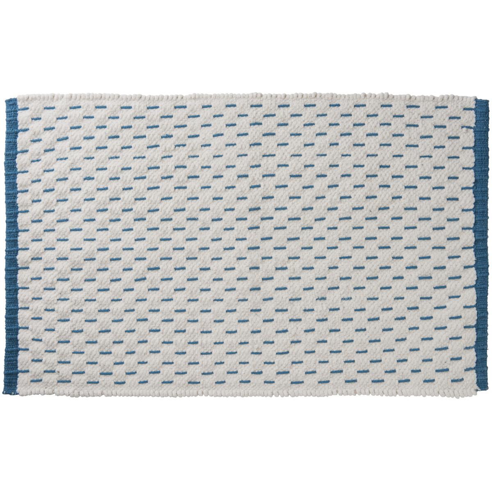 GUY LEVASSEUR Tapis déco réversible en coton 50x80cm