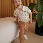 Voir la diapositive 5 : Petit Béguin Pantalon enfant en gaze de coton Petit Envahisseur
