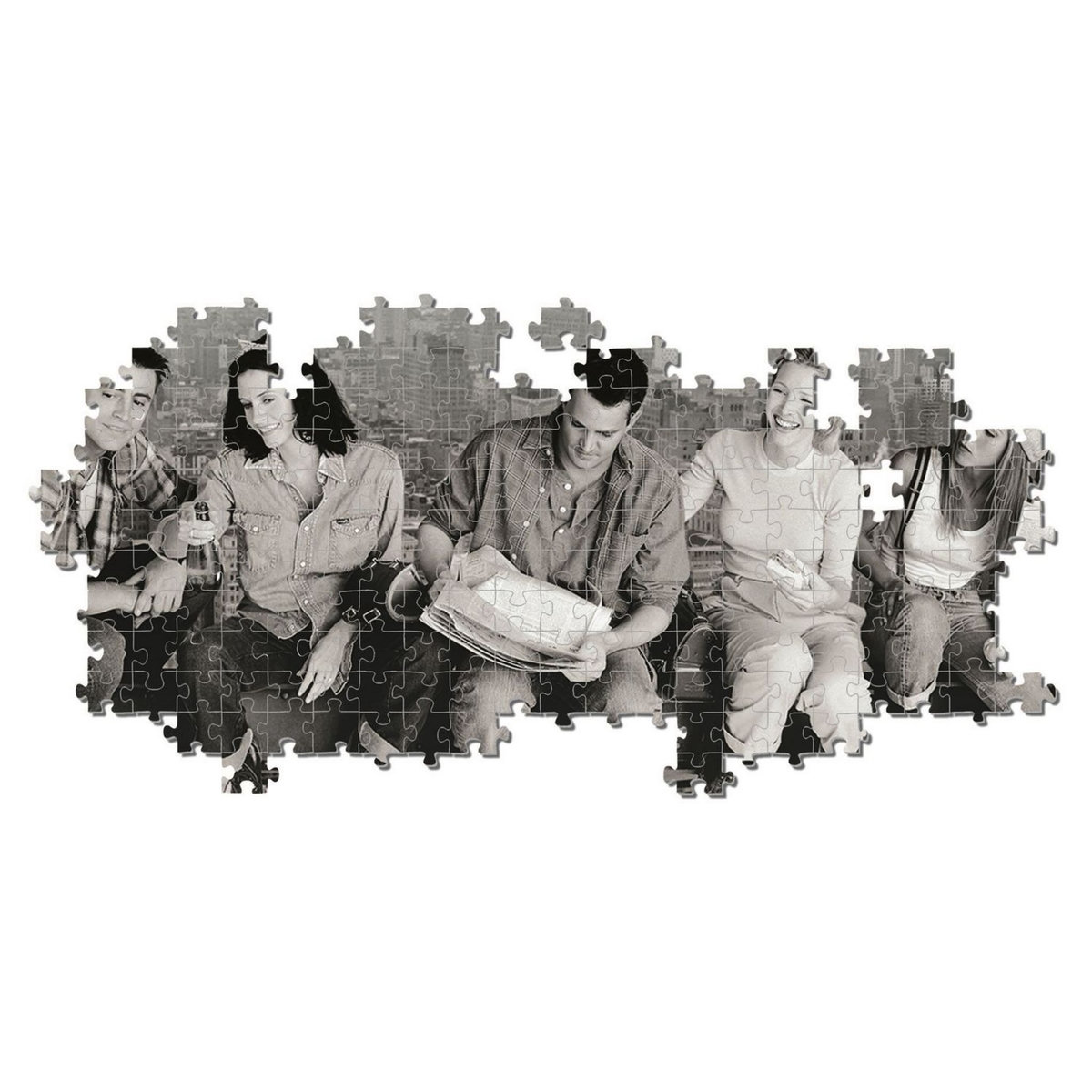 CLEMENTONI Puzzle 1000 pièces panoramique Friends 