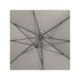 Voir la diapositive 4 : Habitat et Jardin Parasol jardin déporté Alu  Sun 4  - Rectangle - 3 x 4 m + Housse de protection - Gris