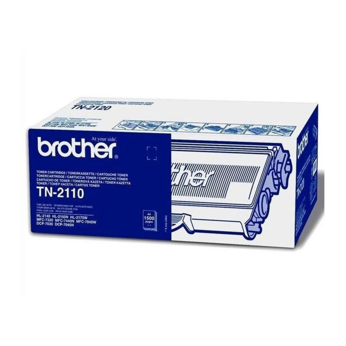 Brother Brother TN-2110 Toner Laser Noir 1500 pages