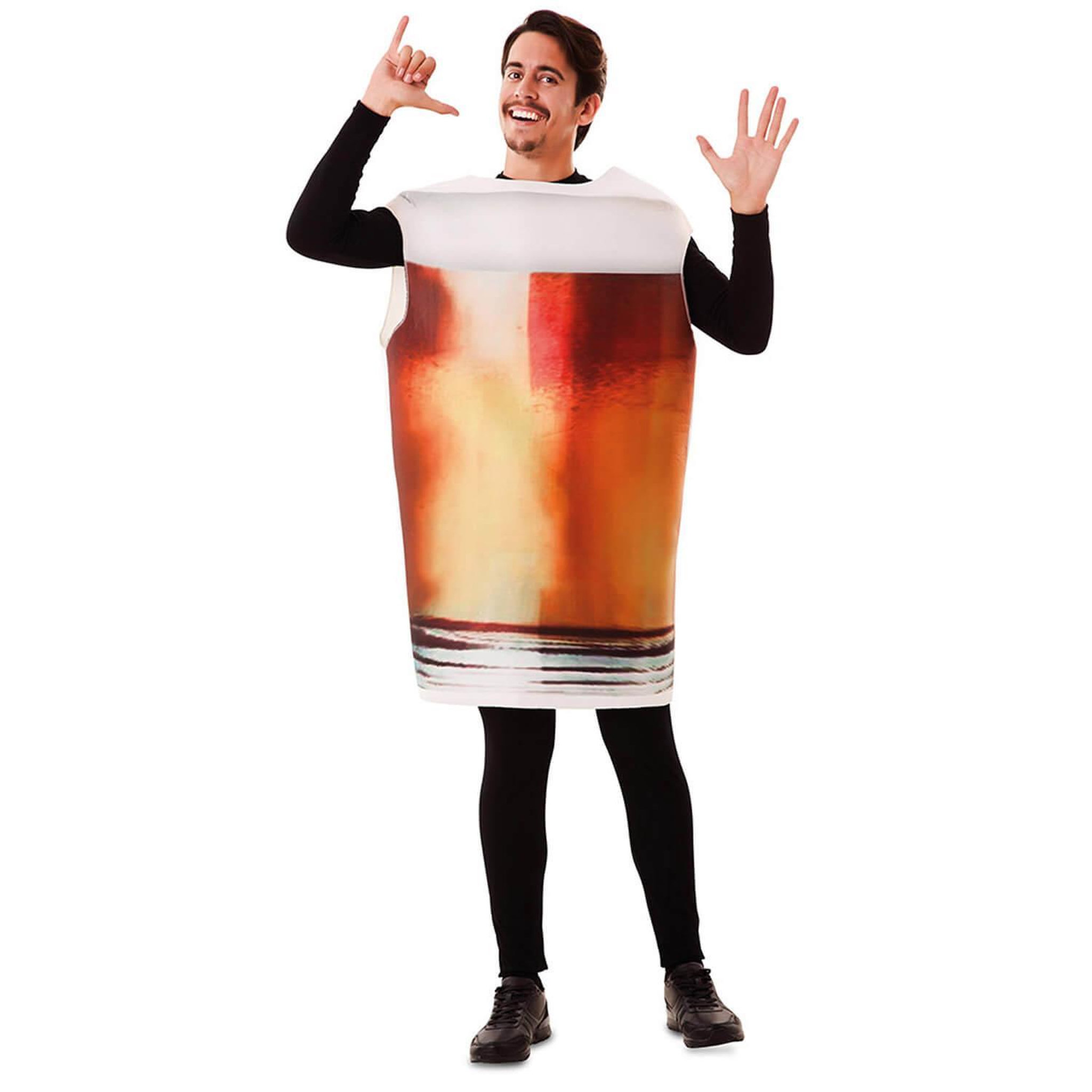Voir la diapositive 1 : EURO CARNAVALES Déguisement Pinte de Bière - Adulte - M/L
