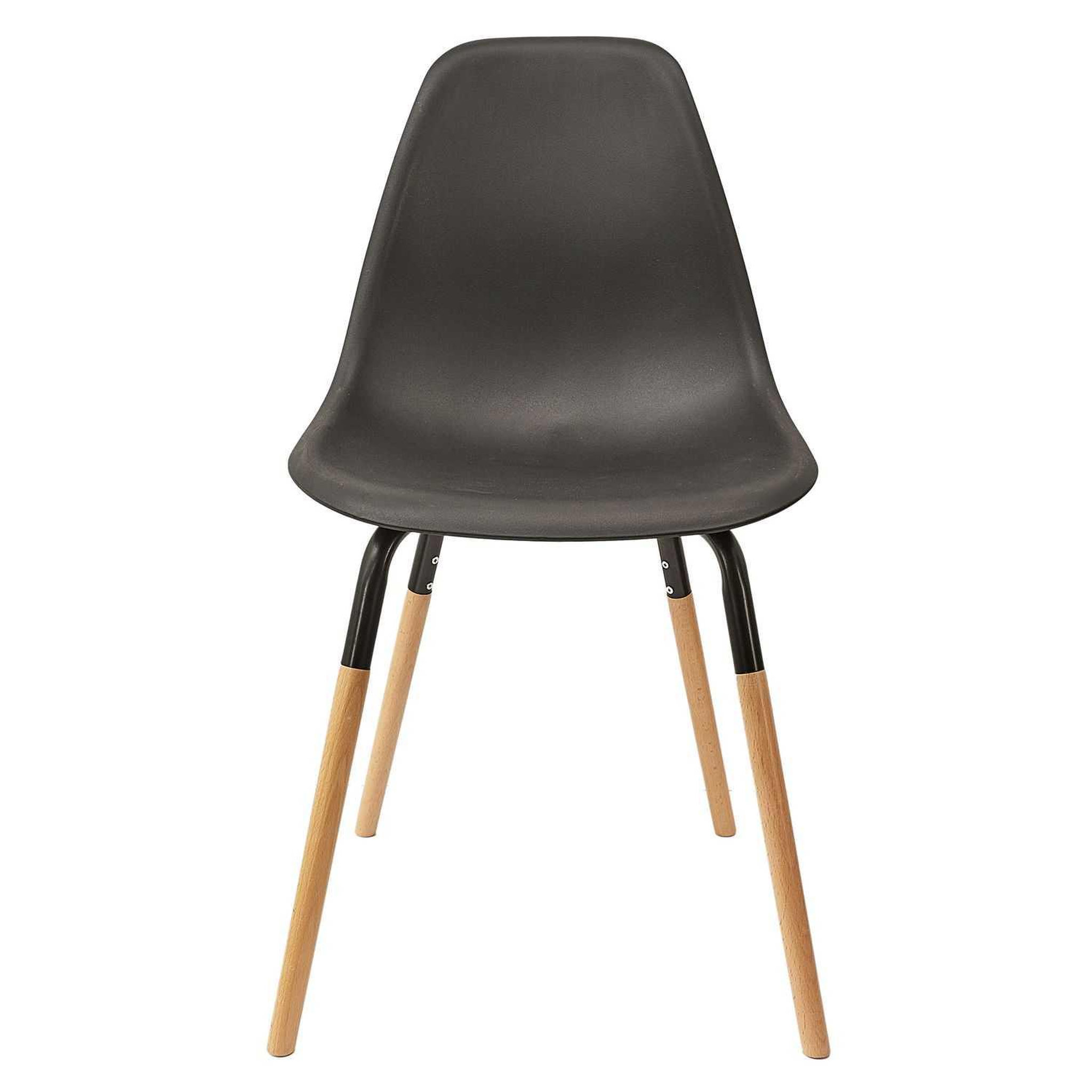 Voir la diapositive 3 : The Home Deco Factory Lot de 4 Chaises scandinave Phenix en polypropylène et métal