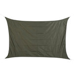 HESPERIDE Voile d'ombrage rectangulaire Curacao - 2 x 3 m. Coloris disponibles : Marron