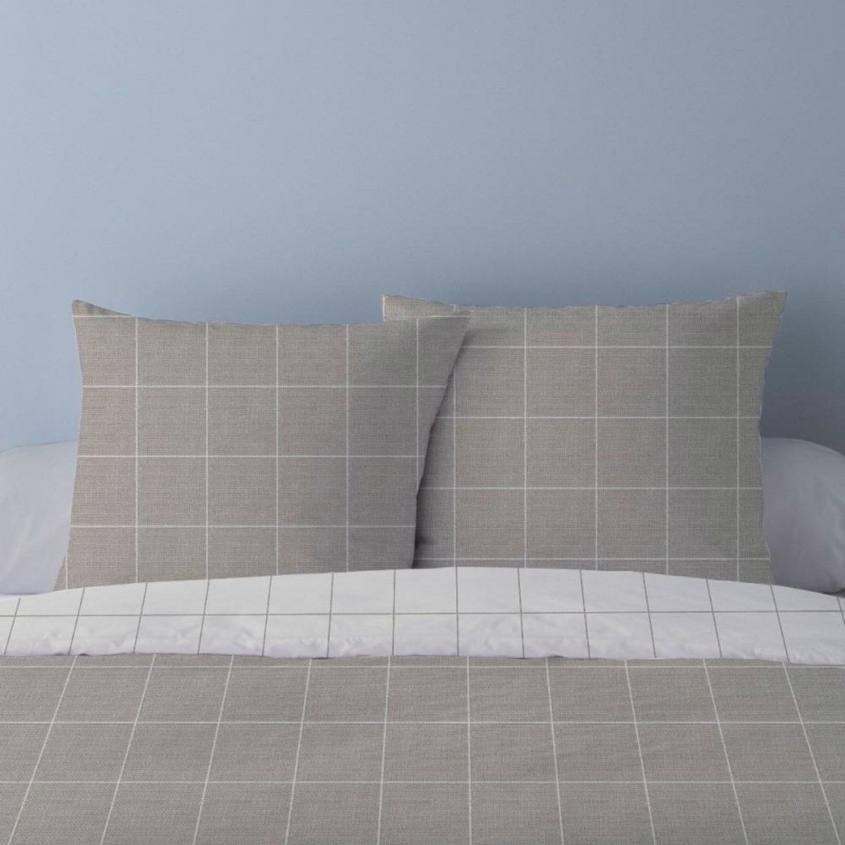 Dourev Housse de couette Flanelle 240x220 REGIS + 2 taies