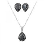 SC CRYSTAL Parure collier et boucles d'oreilles par SC Crystal