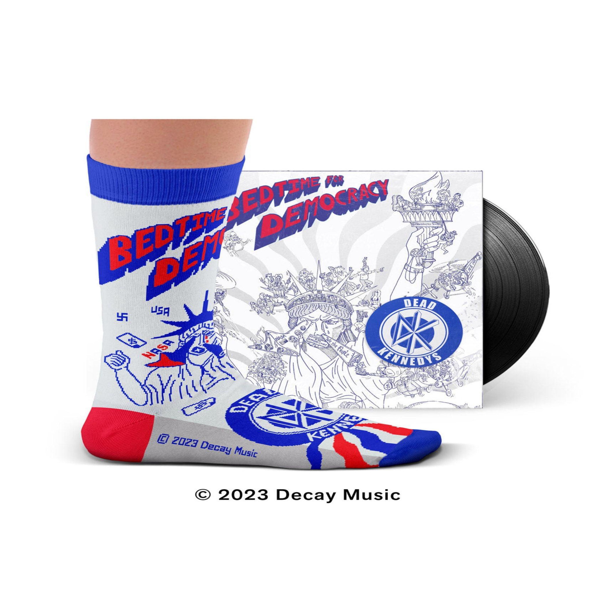 Voir la diapositive 2 : SOCK AFFAIRS Chaussettes dead kennedys, bedtime for democracy