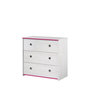 Voir la diapositive 2 : Commode 3 tiroirs L79cm REVERSO