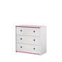Voir la diapositive 2 : Commode 3 tiroirs L79cm REVERSO