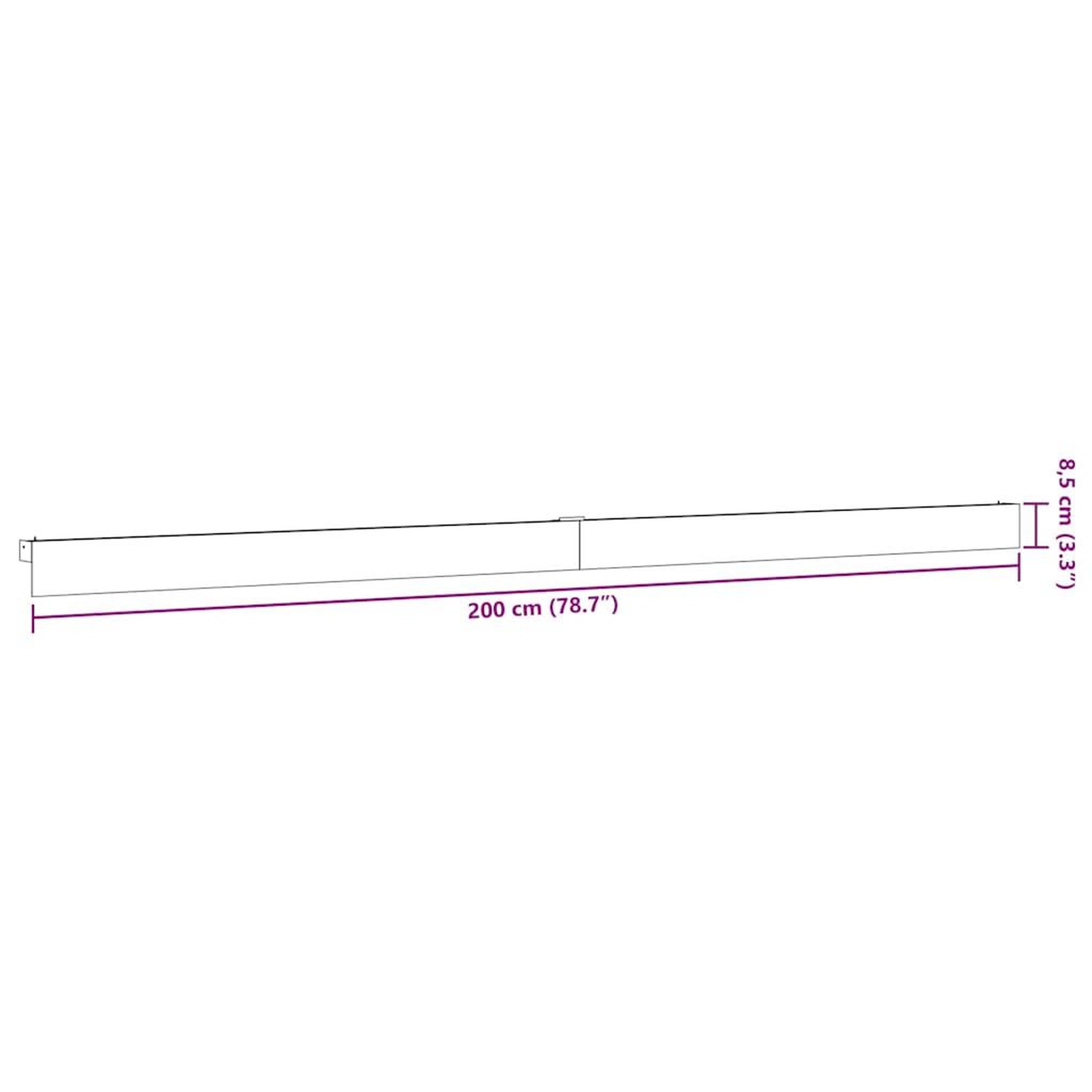 Voir la diapositive 6 : VIDAXL Kit de quincaillerie de porte coulissante alliage d'aluminium