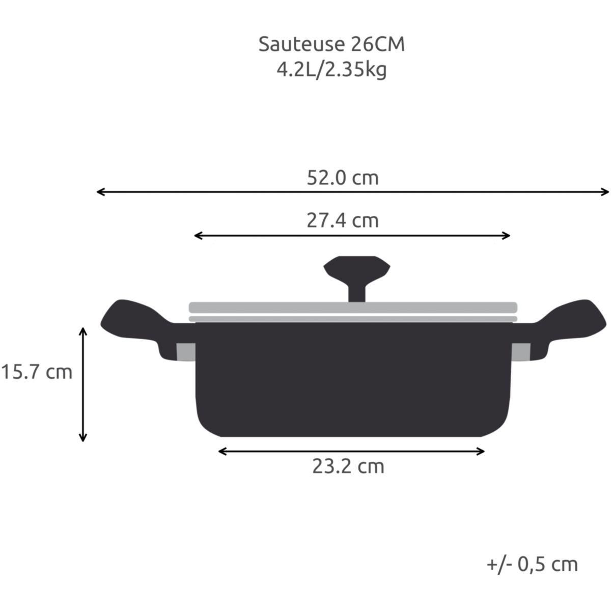 Lagostina Sauteuse Desideria 26cm