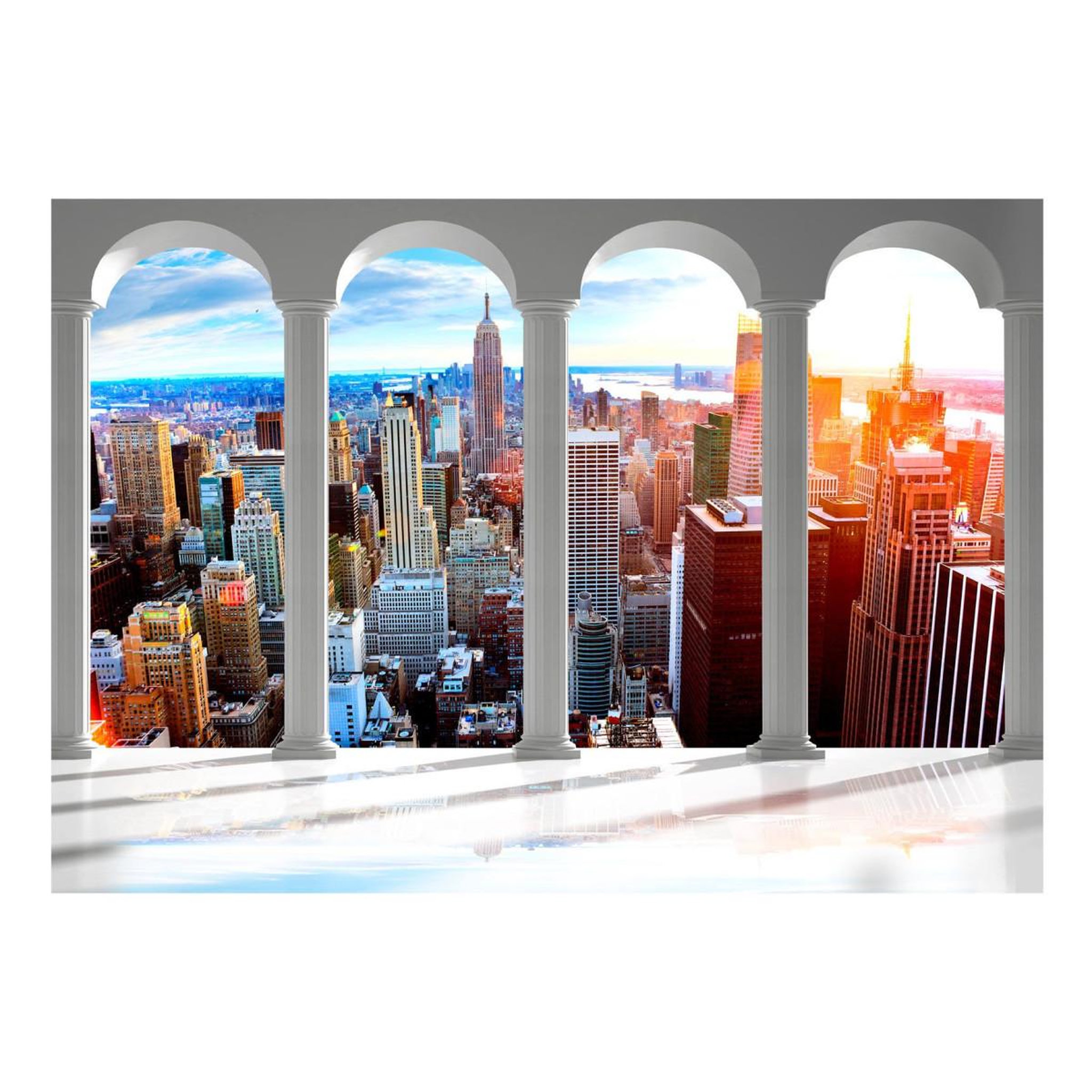 Voir la diapositive 2 : Paris Prix Papier Peint  Pillars & New York