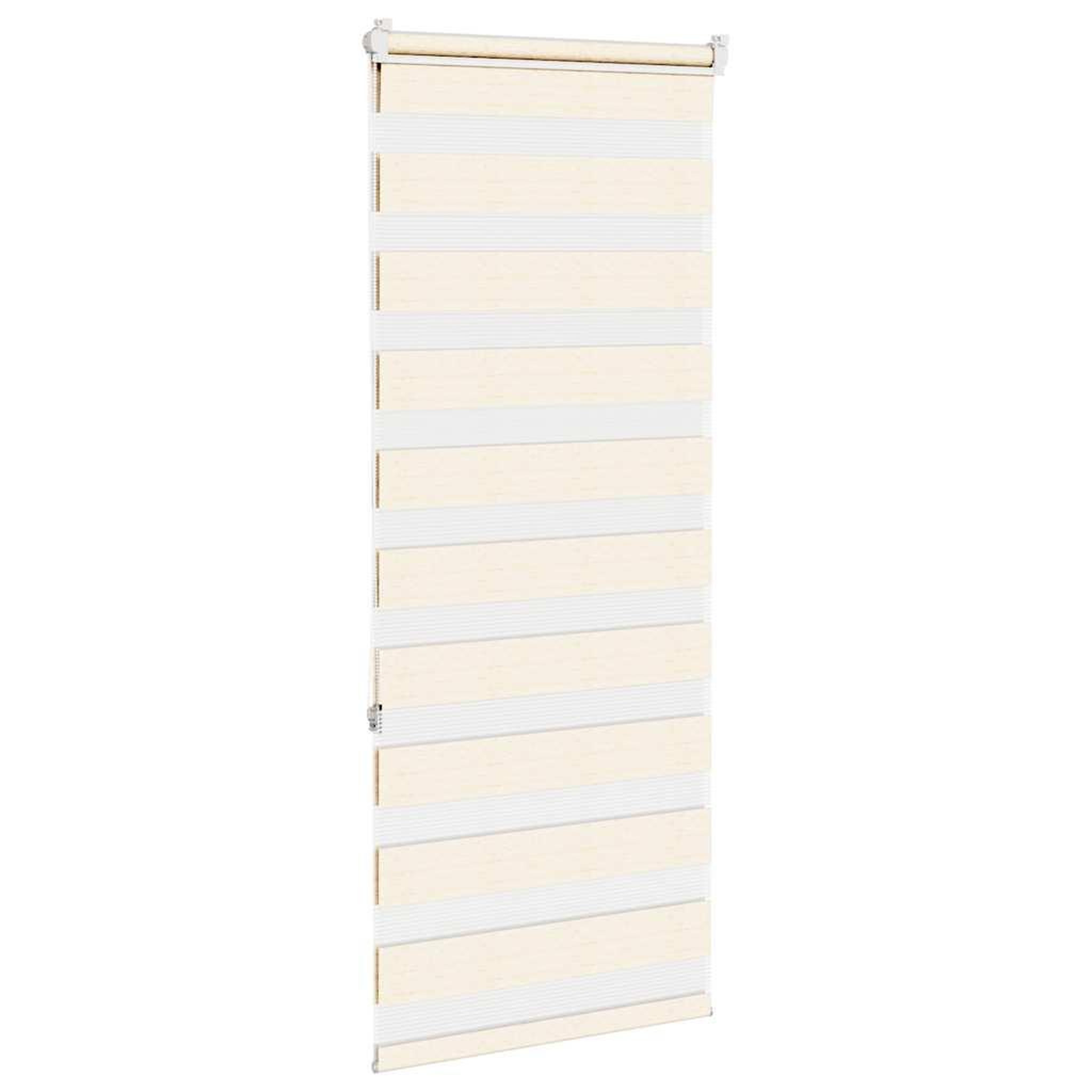 Voir la diapositive 4 : VIDAXL Store zebre beige marbre largeur du tissu 55,9 cm polyester
