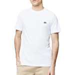 Lacoste T shirt  Homme Lacoste TH5133. Coloris disponibles : Blanc