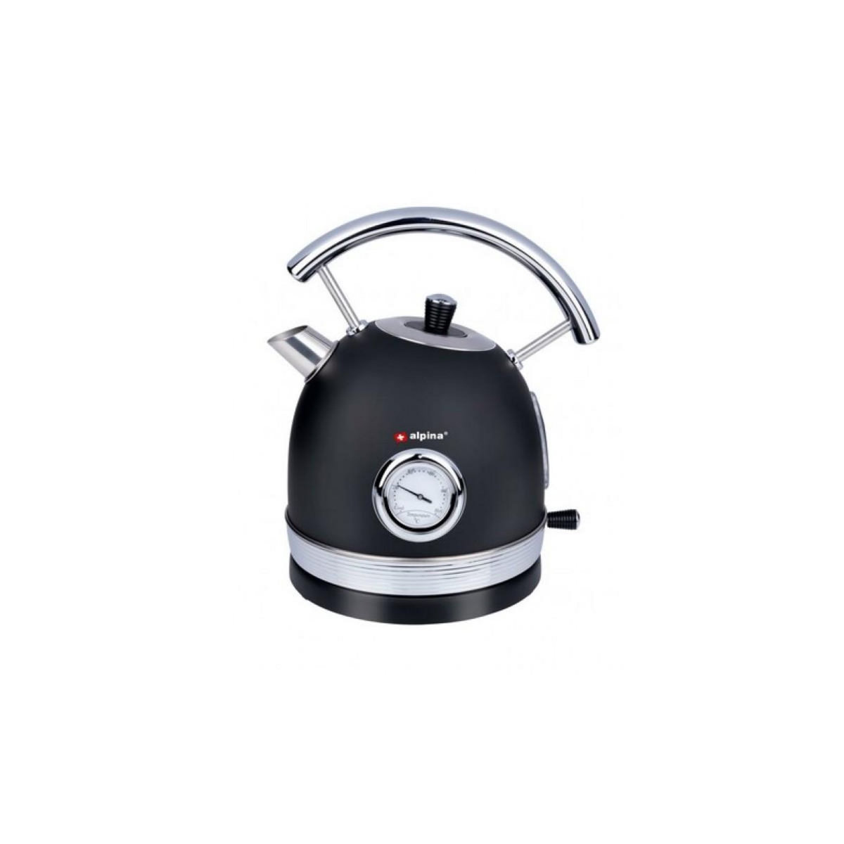 Alpina Bouilloire électrique 2200W 1.8 Litre base rotation 360° Thermostat ALPINA