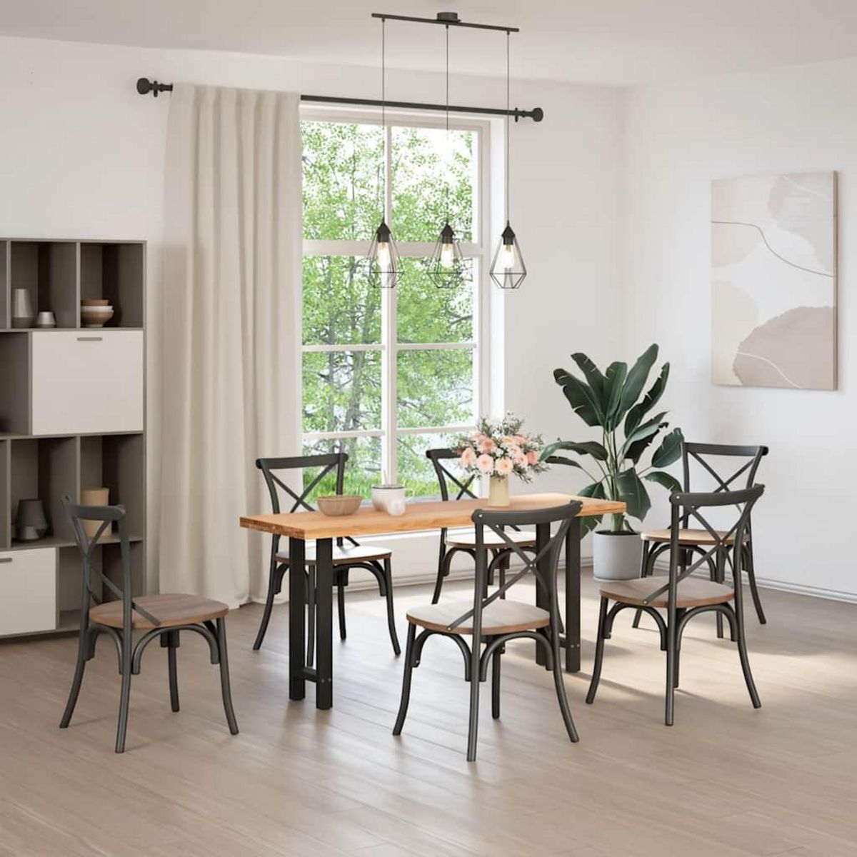 VIDAXL Pieds de table basse noir 2 pcs 28x(72-73) cm acier