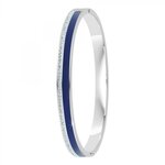 SC CRYSTAL Bracelet en Résine colorée ayant un aspect proche de l'Email orné de Cristaux scintillants par SC Crystal