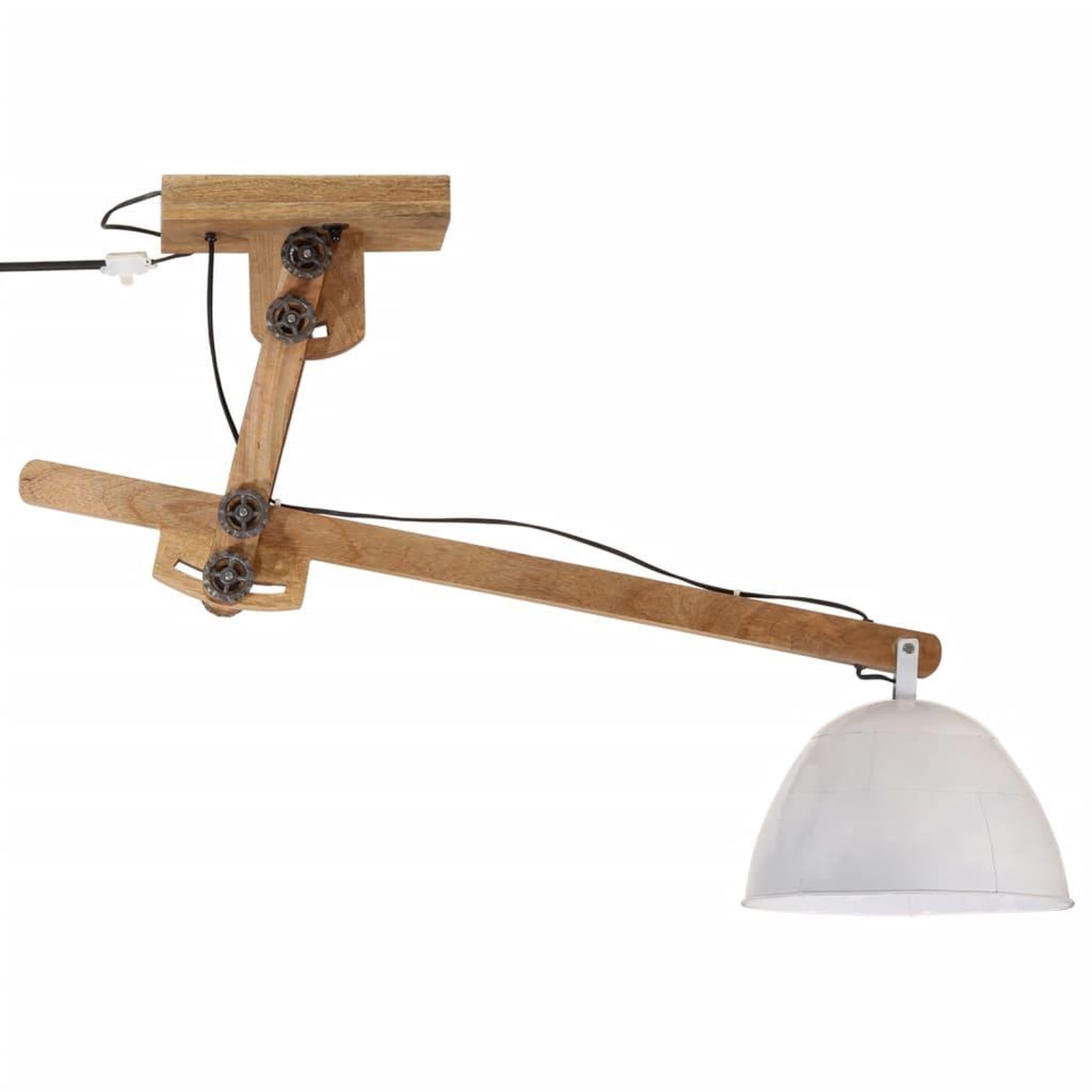 Voir la diapositive 3 : VIDAXL Plafonnier 25 W blanc 105x30x65-108cm E27