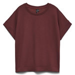 Vero Moda T Shirt  Femme Vero Moda Hali. Coloris disponibles : Rouge