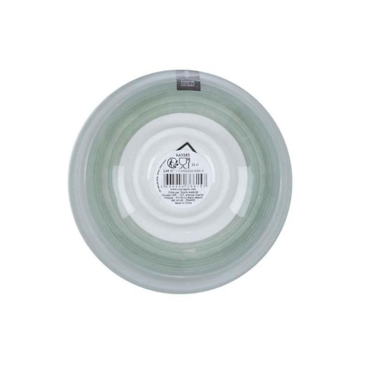 Paris Prix Coupelle en Céramique  Mandala  22cl Vert