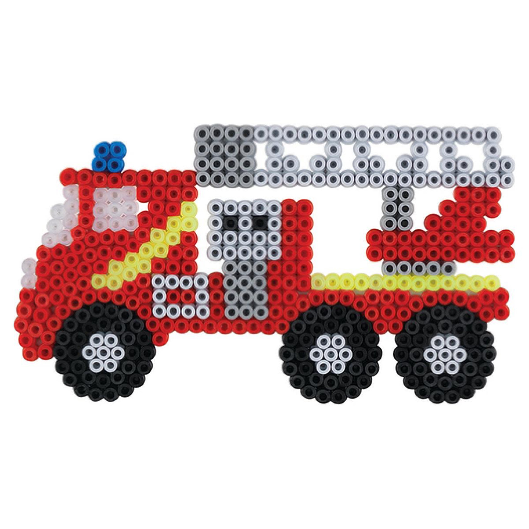 Voir la diapositive 2 : Hama Midi Boite Petit Modele - Les pompiers