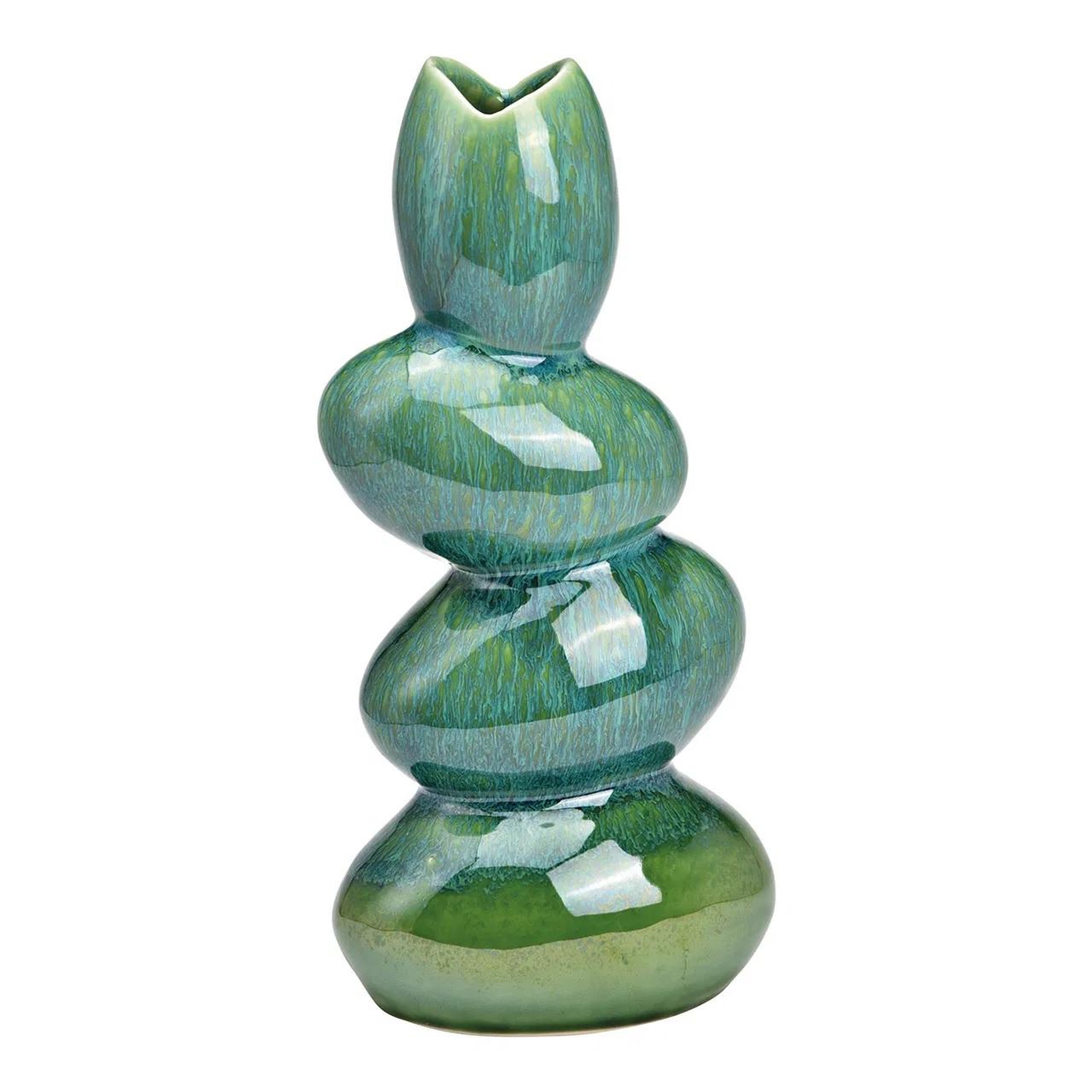 Eden Vase en porcelaine sculptural design et moderne