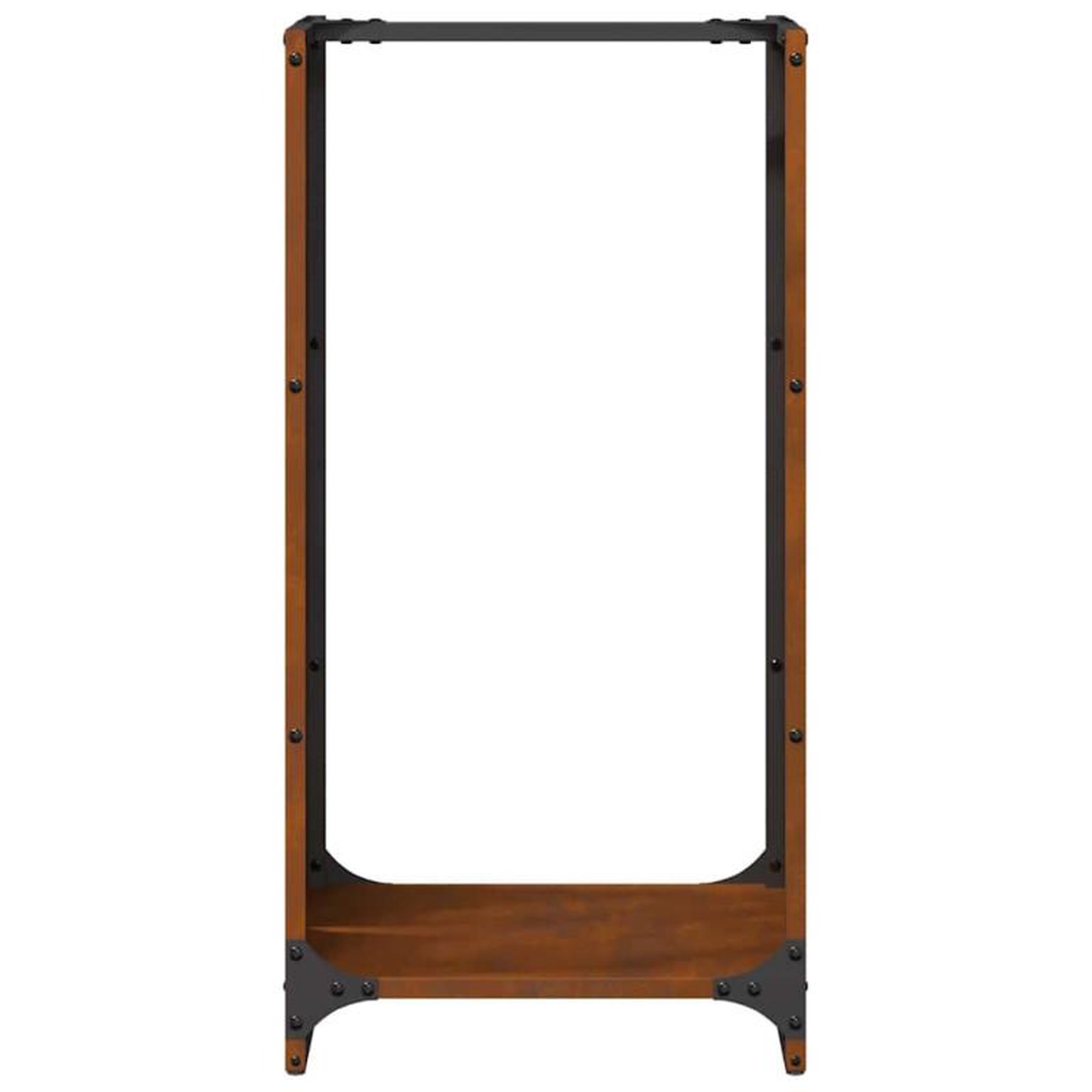 Voir la diapositive 6 : VIDAXL Étagère à bois 40x30x80 cm acier résistant aux intempéries