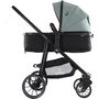 Voir la diapositive 1 : Asalvo Poussette Dubaï II en Vert Olive - Confort et Sécurité pour Bébé