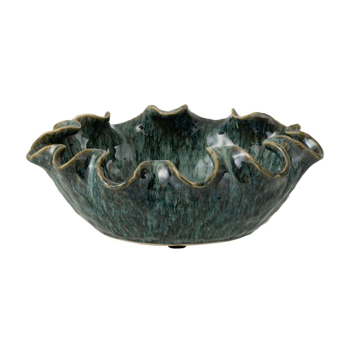 Paris Prix Coupelle Déco en Argile  Ronny  33cm Bleu
