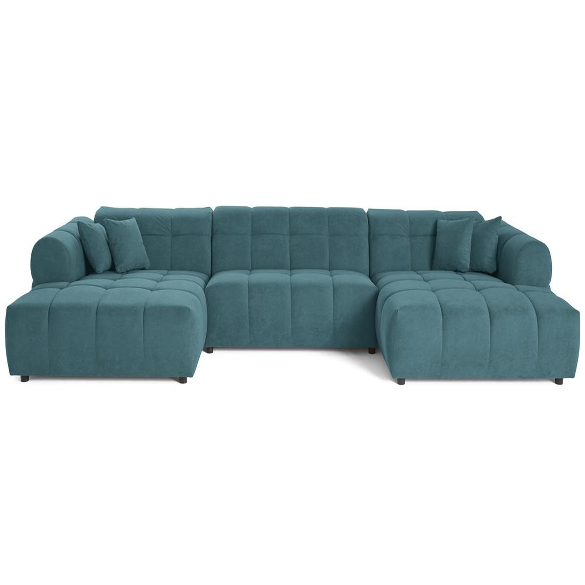 Voir la diapositive 1 : LISA DESIGN Jake - canapé déhoussable d'angle gauche 5 places en velours