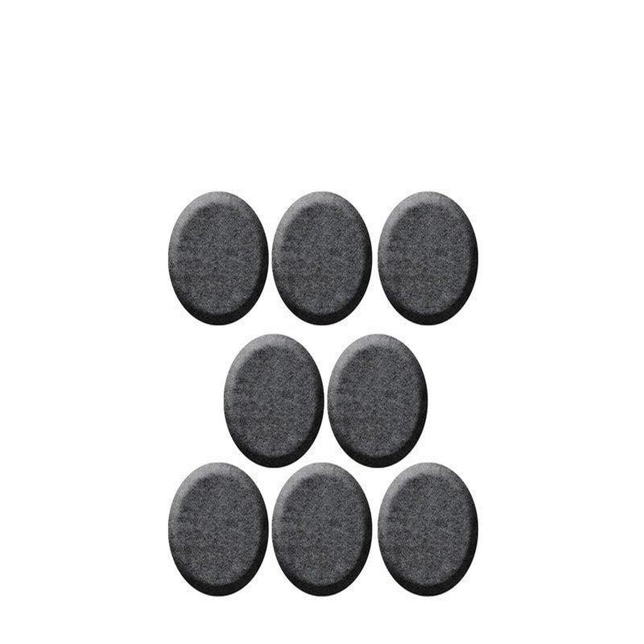 CENTRALE BRICO Lot de 8 patins feutre adhésif, SCOTCH, diam. 25 mm, gris