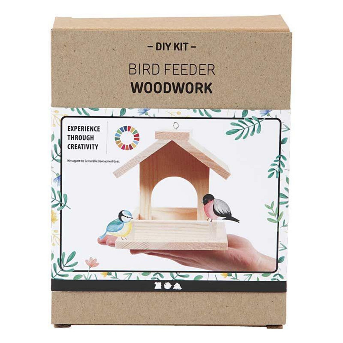 CREATIV COMPANY Kit DIY mon mangeoire à oiseaux 14,5 cm