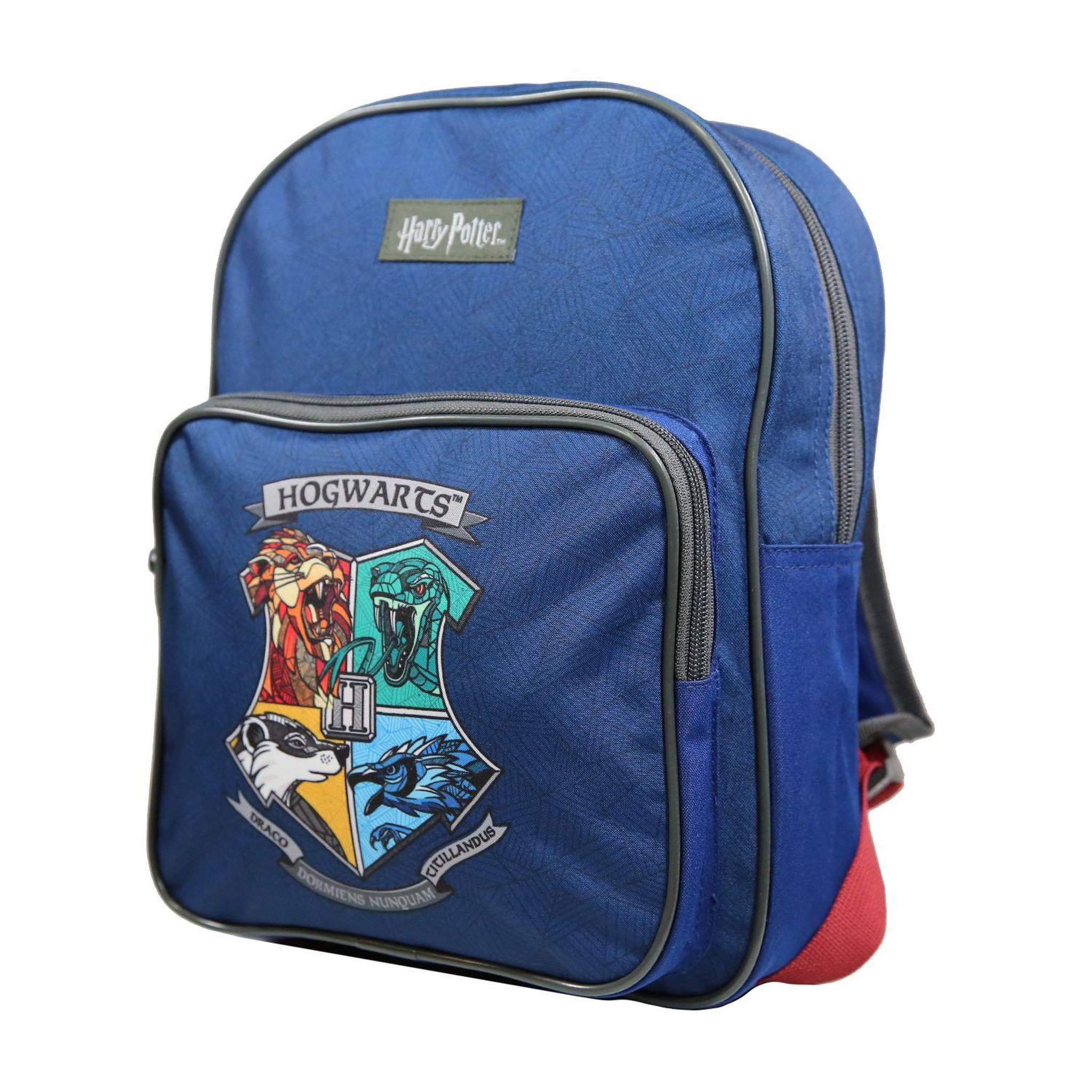 Voir la diapositive 2 : Bagtrotter Sac à dos 30 cm avec poche Harry Potter Bleu Bagtrotter