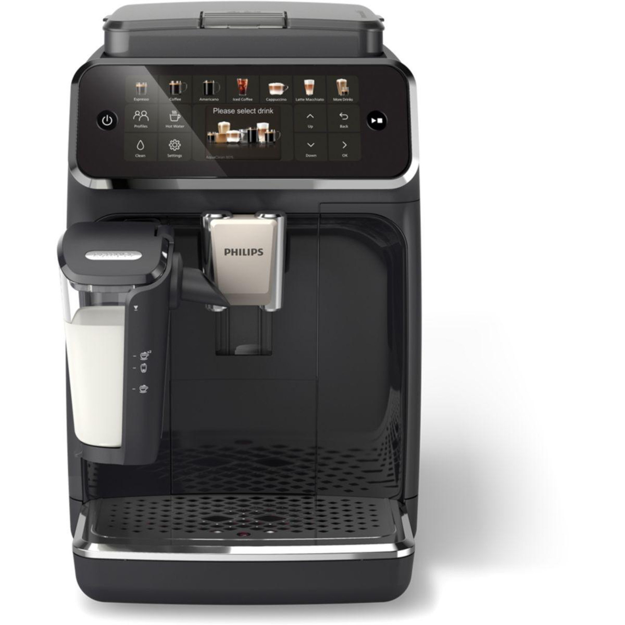 Voir la diapositive 2 : Philips Expresso broyeur ep4441/50 silentbrew lattego noir
