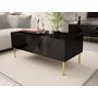 Voir la diapositive 1 : BEST MOBILIER Celeste - table basse - 2 portes - 120 cm
