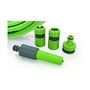 Voir la diapositive 2 : VITO Garden Tuyau d'arrosage 19mm 25m KIT PVC lance multi jet+ 2 raccords + nez de robinet VITO