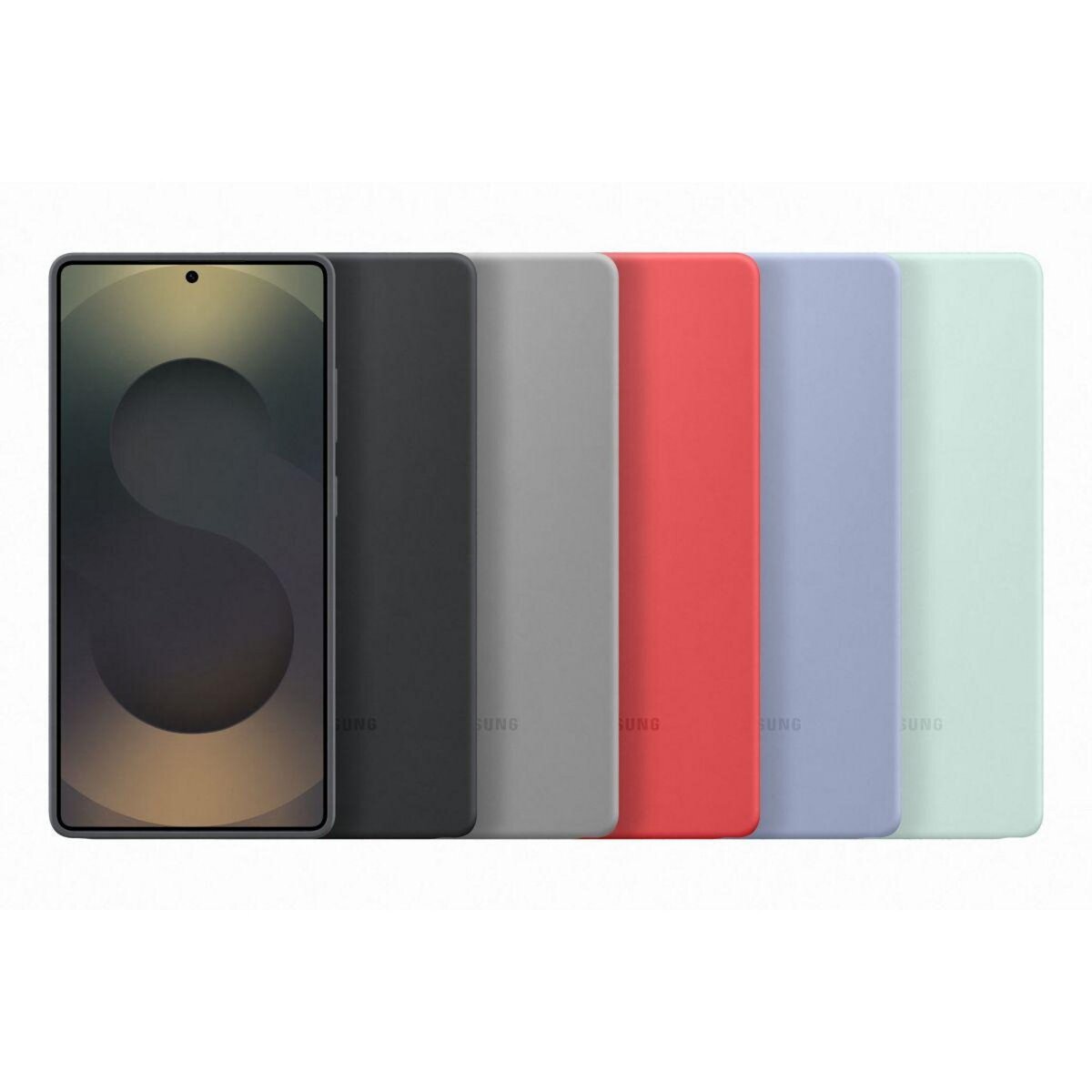 Samsung Coque Galaxy S25 Ultra Bleu ciel silicone