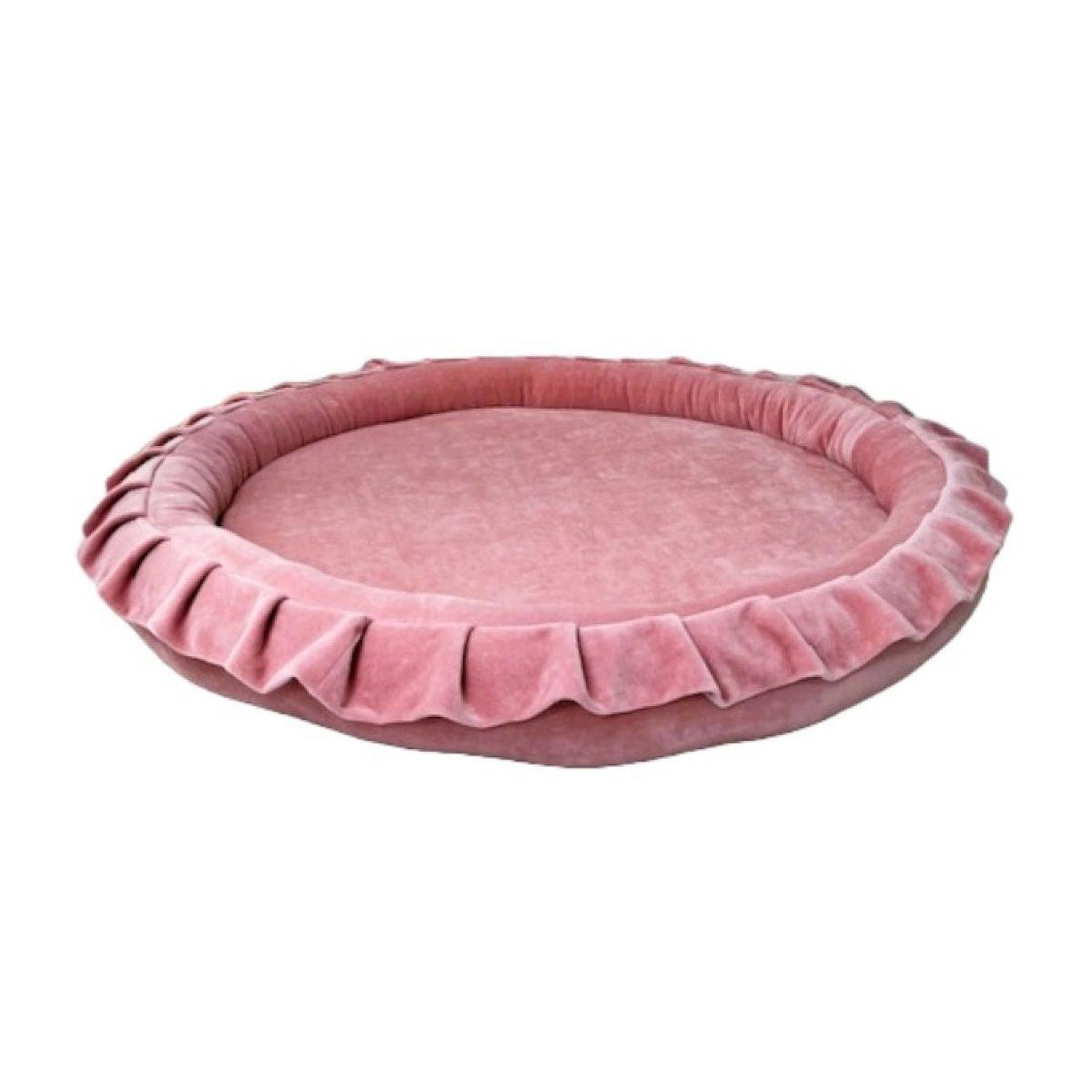 MONIO FOR KIDS Tapis de jeu nest velours rose
