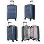 Voir la diapositive 3 : Delsey Valise cabine rigide Segur 2.0 TSA polycarbonate 55cm