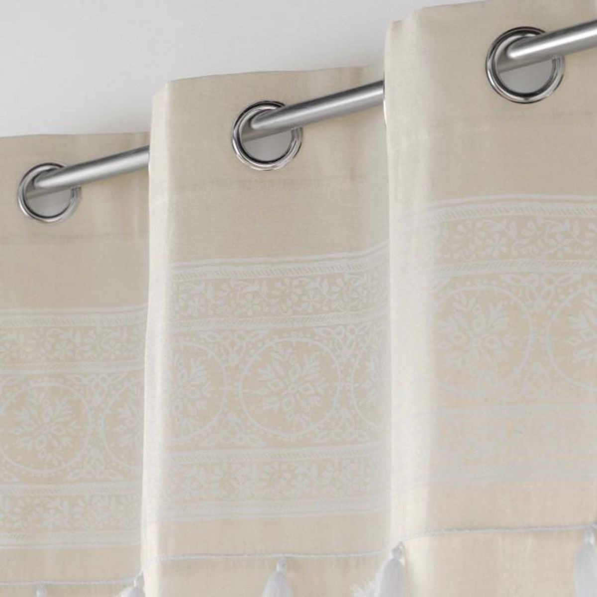 Paris Prix Rideau à Œillets  Isalina  140x240cm Blanc