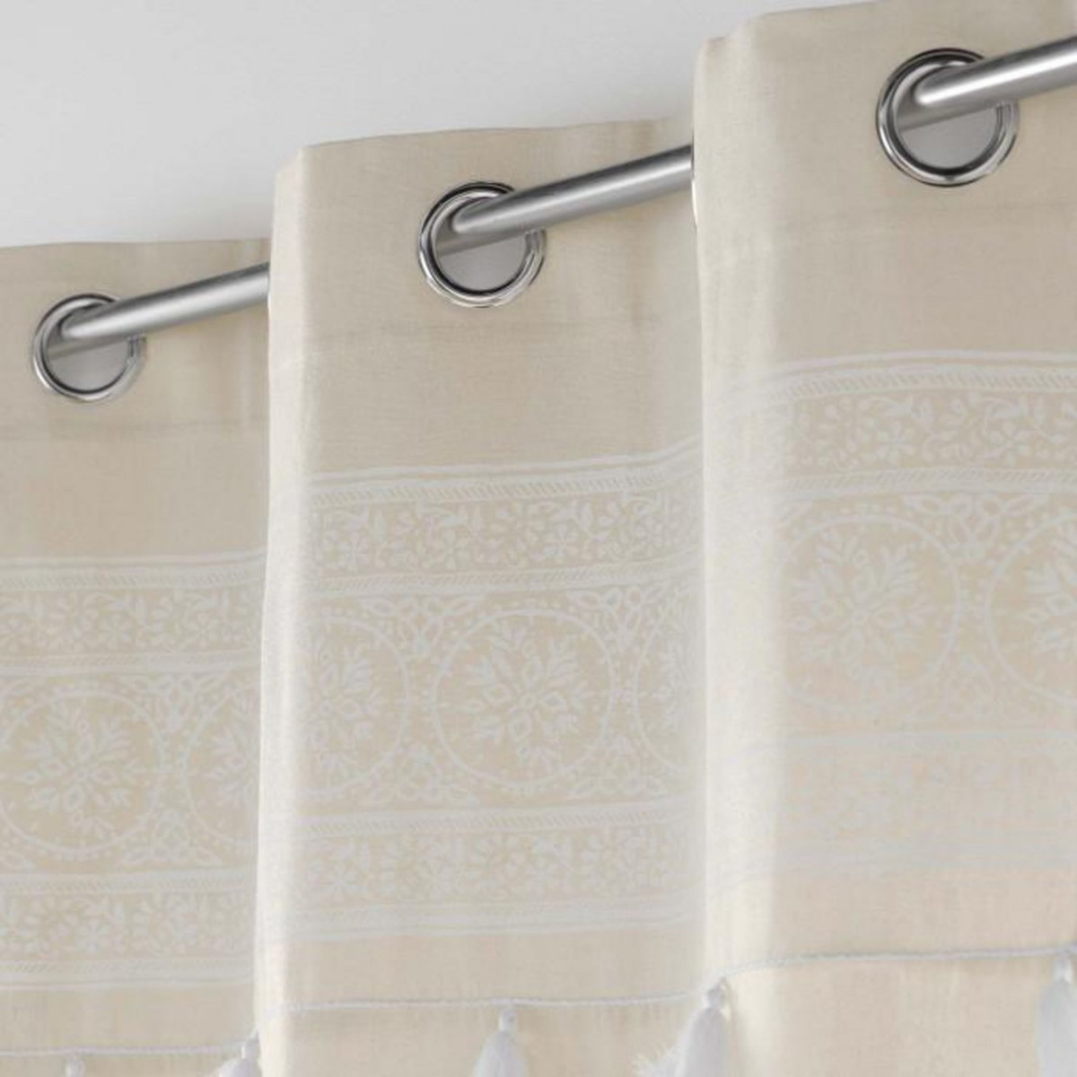 Paris Prix Rideau à Œillets  Isalina  140x240cm Blanc