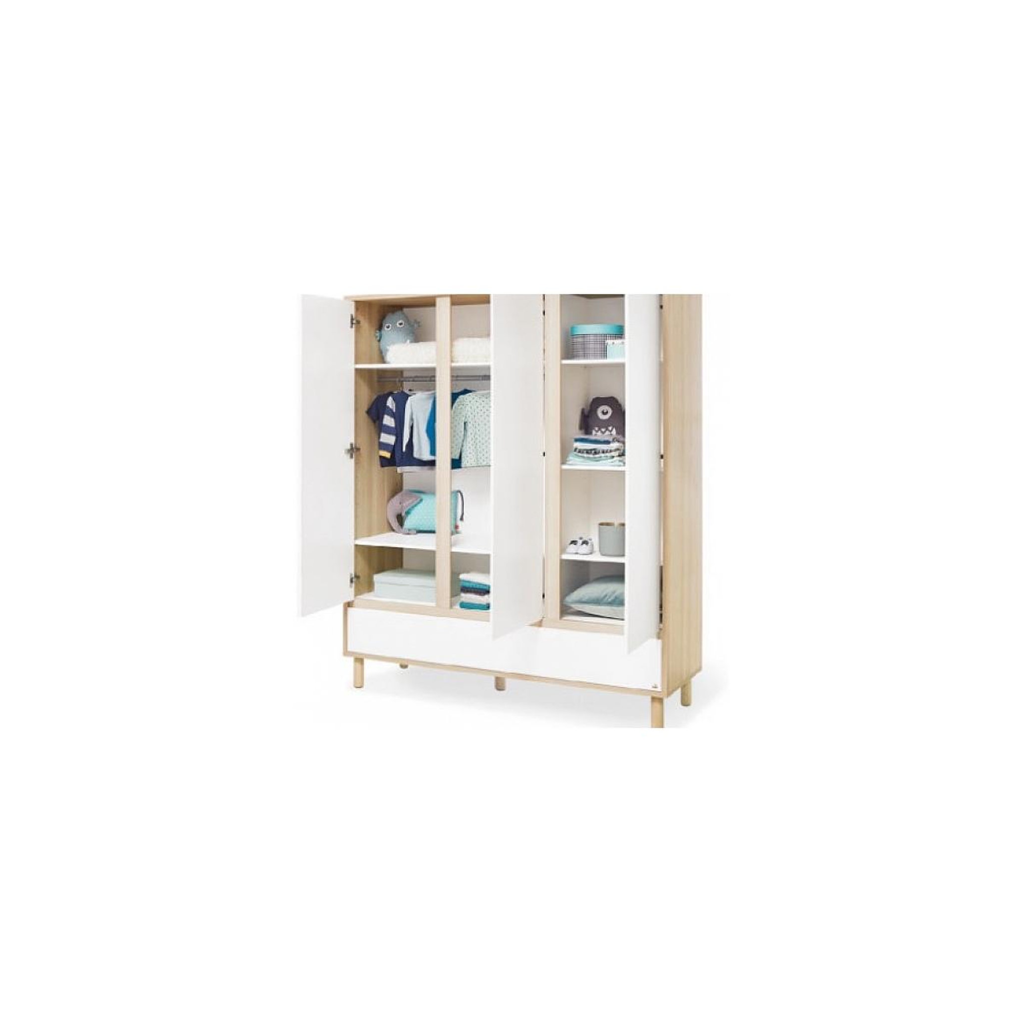 Voir la diapositive 2 : Pinolino Armoire Flow grande