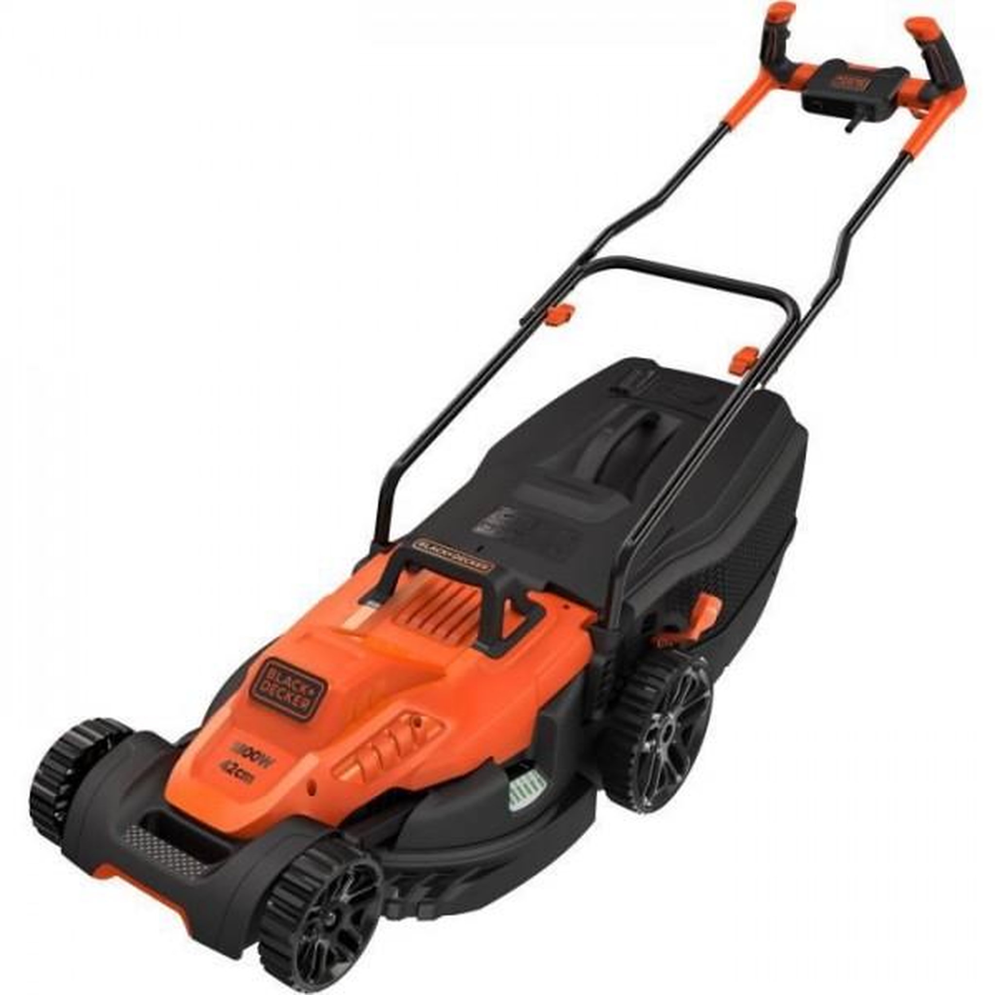 Voir la diapositive 2 : Black et Decker Tondeuse a Gazon   Filaire BLACK+DECKER BEMW471BH-QS 1600W 38 cm - 6 Hauteurs Réglables