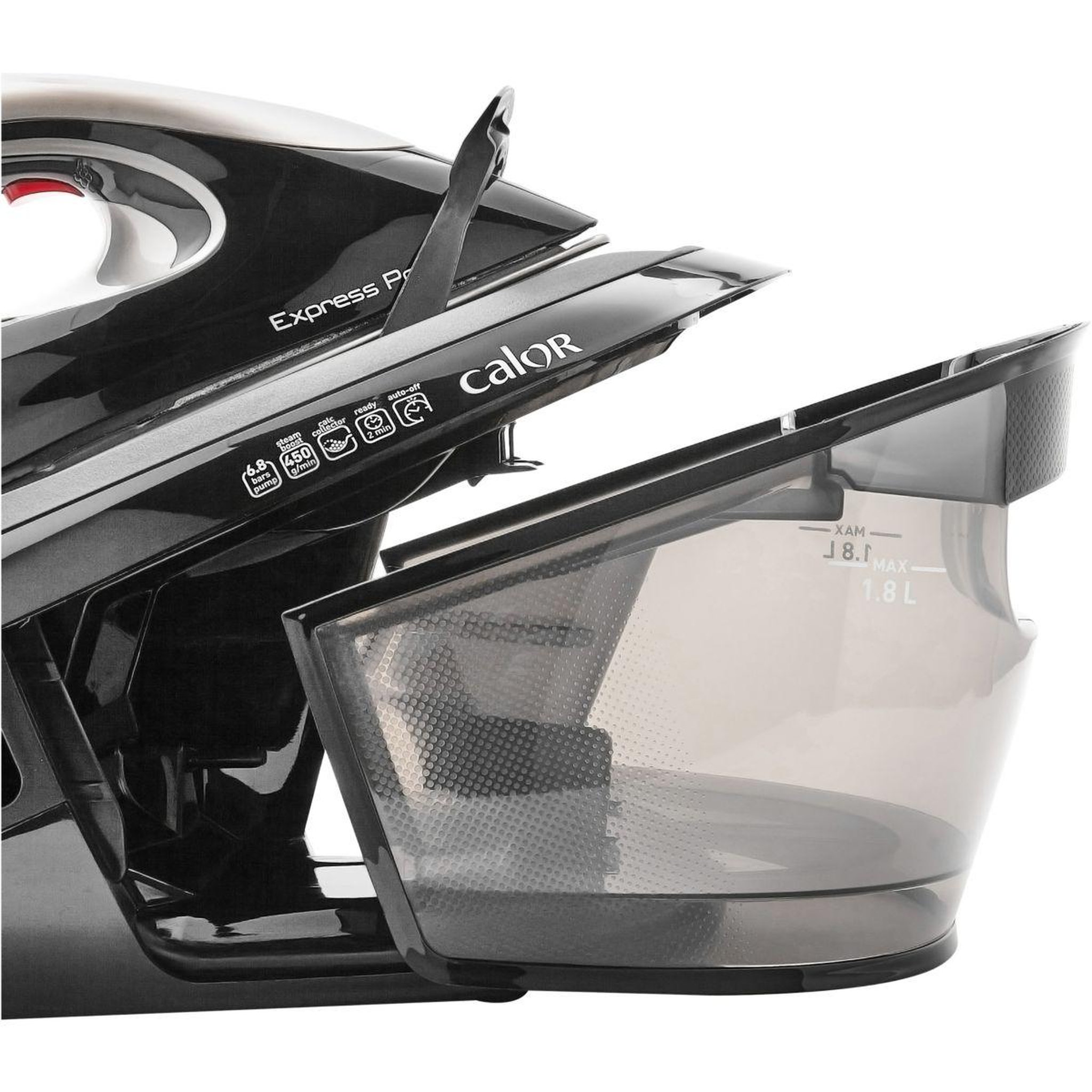 Voir la diapositive 5 : CALOR Centrale vapeur SV8062C0 express power 6.8 bars